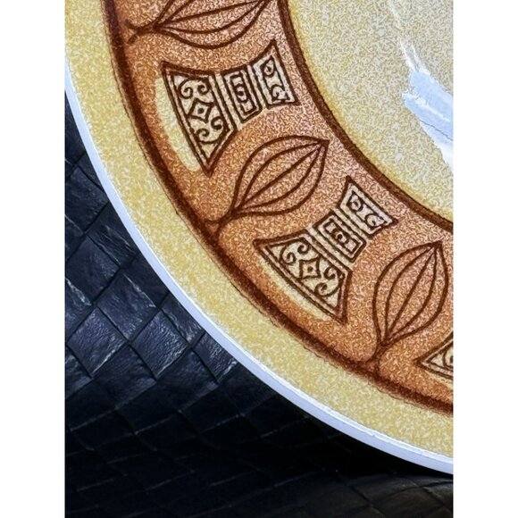 4 Vintage TAYLOR SMITH And TAYLOR Soup Bowls In The Honey Gold Pattern USA Onion - Picture 4 of 9